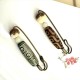 Nine-Eye Dzi Bead Bodhi Seed Lotus Protection Brooch Nine-Eye Dzi Bead Bodhi Seed Lotus Protection Brooch