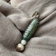 Nine-Eye Dzi Bead Bodhi Seed Lotus Protection Brooch Nine-Eye Dzi Bead Bodhi Seed Lotus Protection Brooch