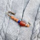 Bodhi Seed Agate Calm Harmony Brooch Bodhi Seed Agate Calm Harmony Brooch