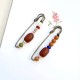 Bodhi Seed Agate Calm Harmony Brooch Bodhi Seed Agate Calm Harmony Brooch