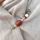 Bodhi Seed Agate Calm Harmony Brooch Bodhi Seed Agate Calm Harmony Brooch