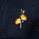 Handmade Yangzhou Velvet Mulberry Silk Ginkgo Leaf Brooch