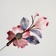 Handmade Velvet Mulberry Silk Red Flower Brooch Handmade Velvet Mulberry Silk Red Flower Brooch