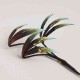 Handmade Velvet Mulberry Silk Green Bamboo Leaves Brooch Handmade Velvet Mulberry Silk Green Bamboo Leaves Brooch