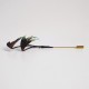 Handmade Velvet Mulberry Silk Green Bamboo Leaves Brooch Handmade Velvet Mulberry Silk Green Bamboo Leaves Brooch