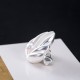 925 Sterling Silver Lotus Pearl New Beginning Brooch 925 Sterling Silver Lotus Pearl New Beginning Brooch