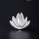 925 Sterling Silver Lotus Pearl New Beginning Brooch 925 Sterling Silver Lotus Pearl New Beginning Brooch