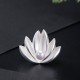 925 Sterling Silver Lotus Pearl New Beginning Brooch 925 Sterling Silver Lotus Pearl New Beginning Brooch
