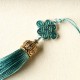 Natural Green Sandalwood Lotus Engraved Soothing Comb Natural Green Sandalwood Lotus Engraved Soothing Comb