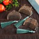 Chinese Zodiac Green Sandalwood Peace Mini Comb Chinese Zodiac Green Sandalwood Peace Mini Comb
