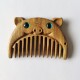 Chinese Zodiac Green Sandalwood Peace Mini Comb Chinese Zodiac Green Sandalwood Peace Mini Comb