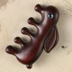 Small Leaf Sandalwood Bunny Relaxation Comb Small Leaf Sandalwood Bunny Relaxation Comb
