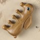 Small Leaf Sandalwood Bunny Relaxation Comb Small Leaf Sandalwood Bunny Relaxation Comb