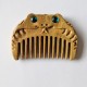 Chinese Zodiac Green Sandalwood Peace Mini Comb Chinese Zodiac Green Sandalwood Peace Mini Comb