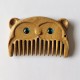 Chinese Zodiac Green Sandalwood Peace Mini Comb Chinese Zodiac Green Sandalwood Peace Mini Comb