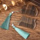 Chinese Zodiac Green Sandalwood Peace Mini Comb Chinese Zodiac Green Sandalwood Peace Mini Comb