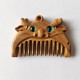 Chinese Zodiac Green Sandalwood Peace Mini Comb Chinese Zodiac Green Sandalwood Peace Mini Comb