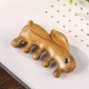 Small Leaf Sandalwood Bunny Relaxation Comb Small Leaf Sandalwood Bunny Relaxation Comb