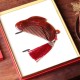 Small Leaf Sandalwood Bunny Comb with Gift Box Small Leaf Sandalwood Bunny Comb with Gift Box