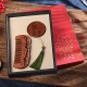 Natural Green Sandalwood Rosewood Peacock Butterfly Comb Natural Green Sandalwood Rosewood Peacock Butterfly Comb