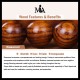 Natural Green Sandalwood Rosewood Peacock Butterfly Comb Natural Green Sandalwood Rosewood Peacock Butterfly Comb