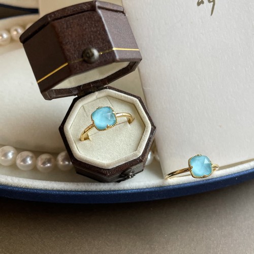 925 Silver Gold-Plated Turquoise Protection Set 925 Silver Gold-Plated Turquoise Protection Set