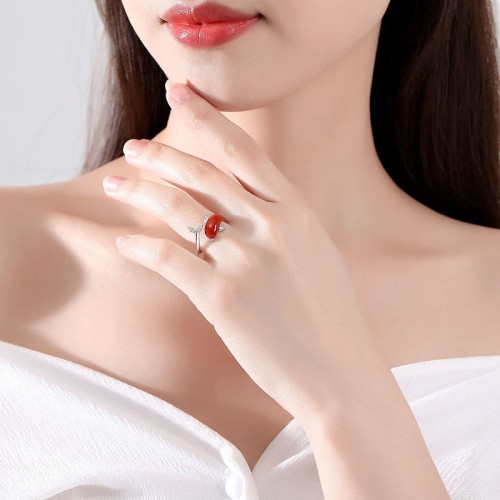 925 Sterling Silver Cute Dolphin Hetian Jade Luck Jewelry Set 925 Sterling Silver Cute Dolphin Hetian Jade Luck Jewelry Set