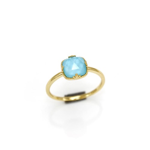 925 Silver Gold-Plated Turquoise Protection Set 925 Silver Gold-Plated Turquoise Protection Set