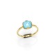 925 Silver Gold-Plated Turquoise Protection Set 925 Silver Gold-Plated Turquoise Protection Set