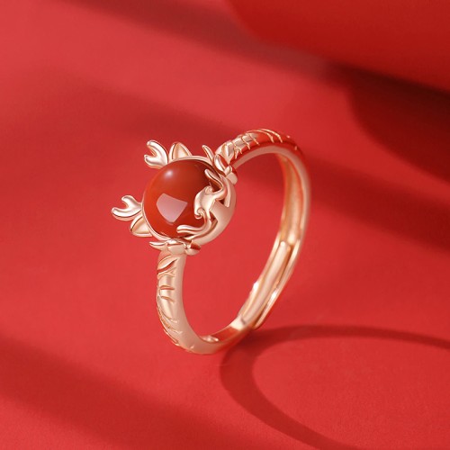 Flash Sale: 925 Sterling Silver Year of the Dragon Red Agate Dragon Protection Jewelry Set Flash Sale: 925 Sterling Silver Year of the Dragon Red Agate Dragon Protection Jewelry Set