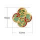 925 Sterling Silver Jade Four Leaf Clover Luck Earrings 925 Sterling Silver Jade Four Leaf Clover Luck Earrings