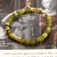 Gilded Cyan Jade Success Healing Bracelet Gilded Cyan Jade Success Healing Bracelet