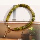 Gilded Cyan Jade Success Healing Bracelet Gilded Cyan Jade Success Healing Bracelet