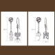 925 Sterling Silver Chinese 'Ping An' 'Xi Le' Protection Earrings 925 Sterling Silver Chinese 'Ping An' 'Xi Le' Protection Earrings