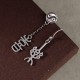 925 Sterling Silver Chinese 'Ping An' 'Xi Le' Protection Earrings 925 Sterling Silver Chinese 'Ping An' 'Xi Le' Protection Earrings