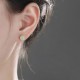 Round Jade Beaded Luck Stud Earrings Round Jade Beaded Luck Stud Earrings