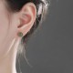 Round Jade Beaded Luck Stud Earrings Round Jade Beaded Luck Stud Earrings