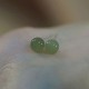 Round Jade Beaded Luck Stud Earrings Round Jade Beaded Luck Stud Earrings