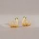 925 Sterling Silver Green-eyed Snake Year of the Snake Earrings 925 Sterling Silver Green-eyed Snake Year of the Snake Earrings