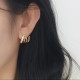 925 Sterling Silver Green-eyed Snake Year of the Snake Earrings 925 Sterling Silver Green-eyed Snake Year of the Snake Earrings