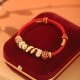 925 Sterling Silver Year of the Snake Golden Snake Luck Jewelry Set