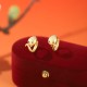 925 Sterling Silver Year of the Snake Golden Snake Luck Jewelry Set