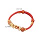 925 Sterling Silver Year of the Snake Golden Snake Luck Jewelry Set