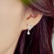Hetian Jade 925 Sterling Silver Zirconia Pearl Abundance Earrings Hetian Jade 925 Sterling Silver Zirconia Pearl Abundance Earrings