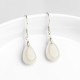 925 Sterling Silver Jade Water Drop Luck Prosperity Earrings 925 Sterling Silver Jade Water Drop Luck Prosperity Earrings