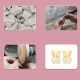 925 Sterling Silver Hetian Jade Rabbit Pearl Abundance Earrings 925 Sterling Silver Hetian Jade Rabbit Pearl Abundance Earrings