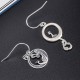925 Sterling Silver Peacock Fortune Earrings 925 Sterling Silver Peacock Fortune Earrings