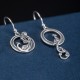 925 Sterling Silver Peacock Fortune Earrings 925 Sterling Silver Peacock Fortune Earrings