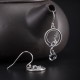 925 Sterling Silver Peacock Fortune Earrings 925 Sterling Silver Peacock Fortune Earrings
