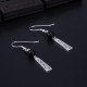925 Sterling Silver Black Onyx Vine Protection Drop Earrings 925 Sterling Silver Black Onyx Vine Protection Drop Earrings